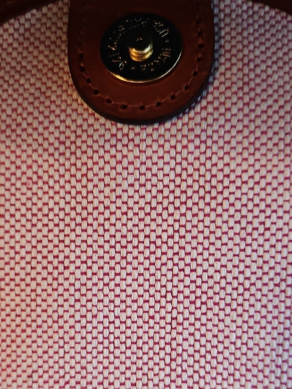 Dooney & Bourke Cream and Brown Leather Duck Crossbody - Picture 5 of 8